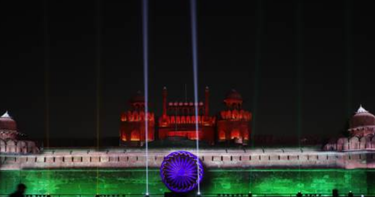 'Matrubhumi' Projection Mapping Show Receives Overwhelming Response at Red Fort Festival - Bharat Bhagya Vidhata